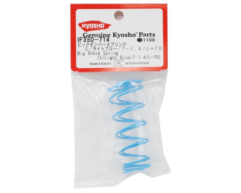 Kyosho Federsatz Stossdämpfer 7-1.4 L70 hellblau