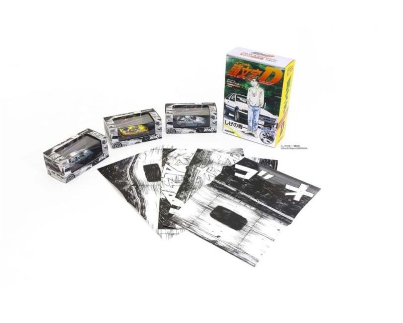 Kyosho Initial-D Comic Edition 1:64 3 Cars Set KYOKS07057AA