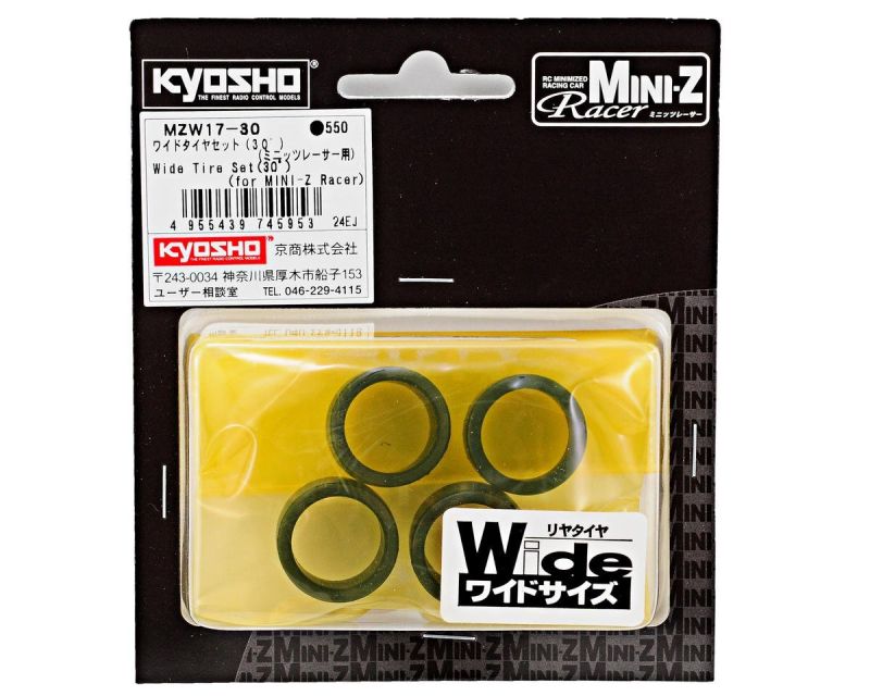 Kyosho Reifen Mini-Z Slick 30s 11mm