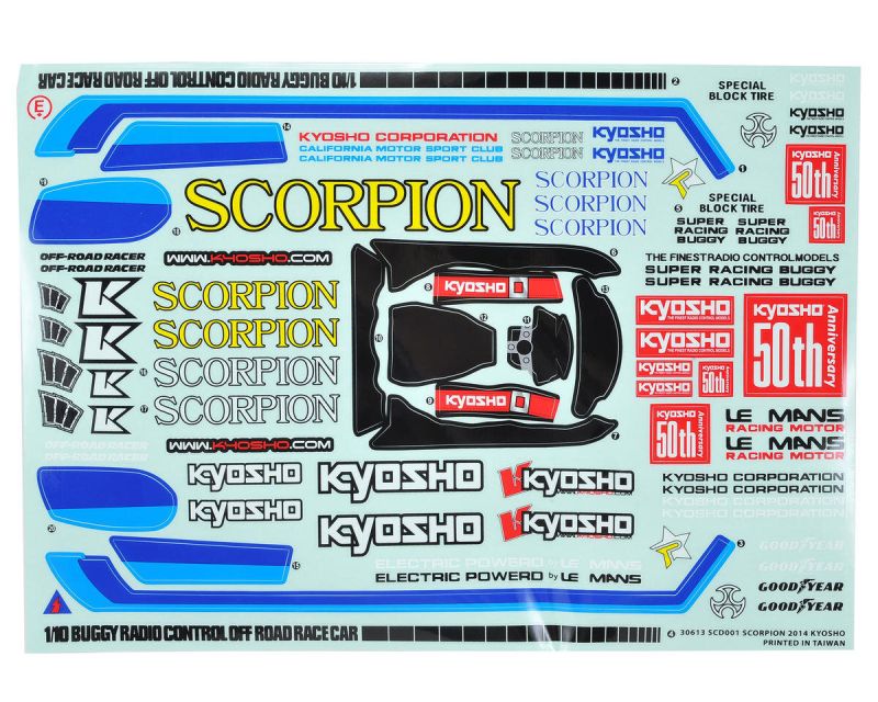 Kyosho Karosserie Scorpion 2014