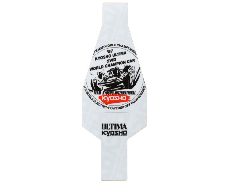 Kyosho Chassis Schutzfolie Ultima JJ Limited Edition KYOUTW015