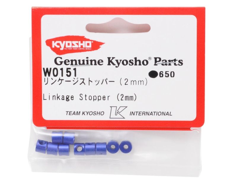 Kyosho Stellringe 2mm blau