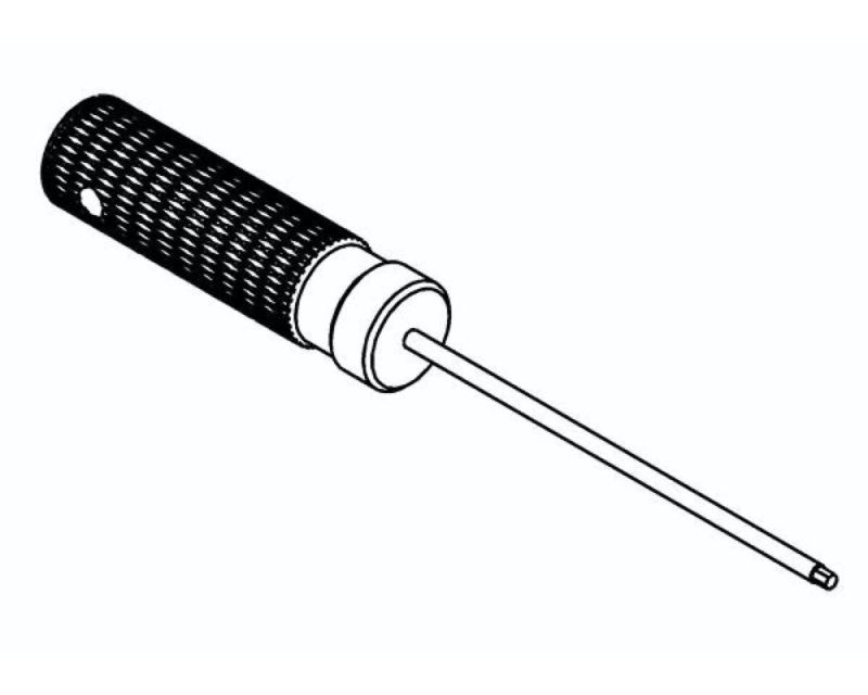 MCD Innensechskant Schlüssel Alu 7075 HSS 4 mm M900702A