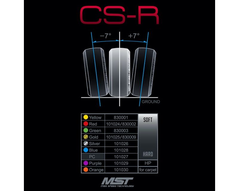 MST Racing Drift Reifen CS-R härter