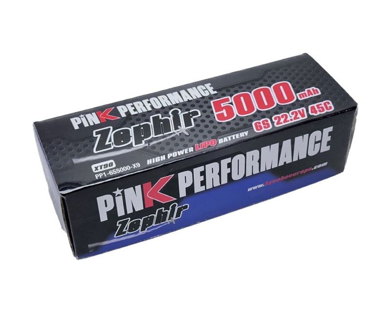 Pink Performance Zephir LiPo Akku 6S 22.2V 5000mAh 45C mit XT90 Stecker