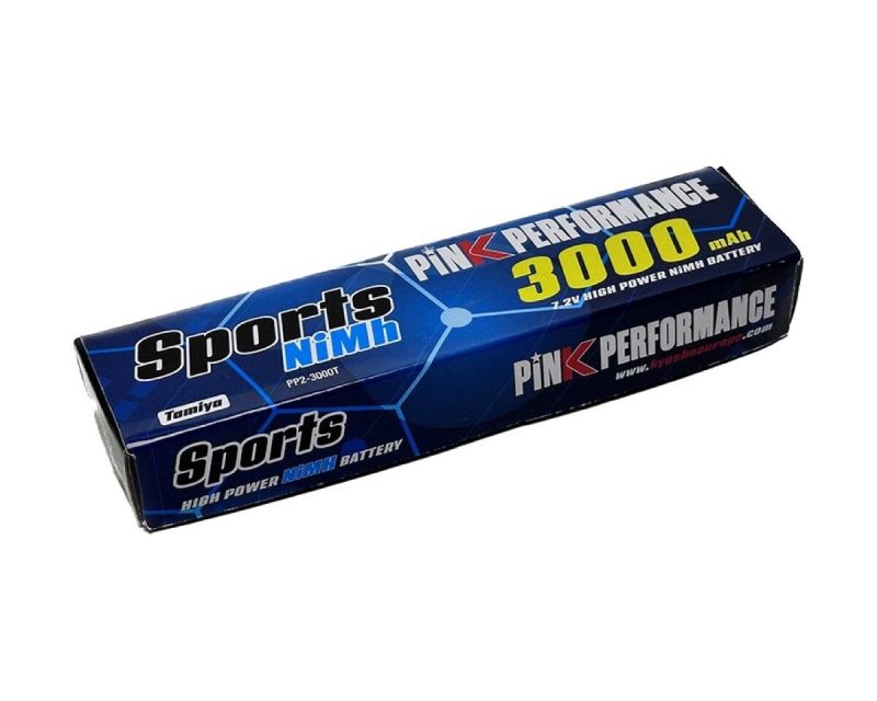 Pink Performance Sports NiMh Akku 7.2V 3000mAh mit Tamiya Stecker