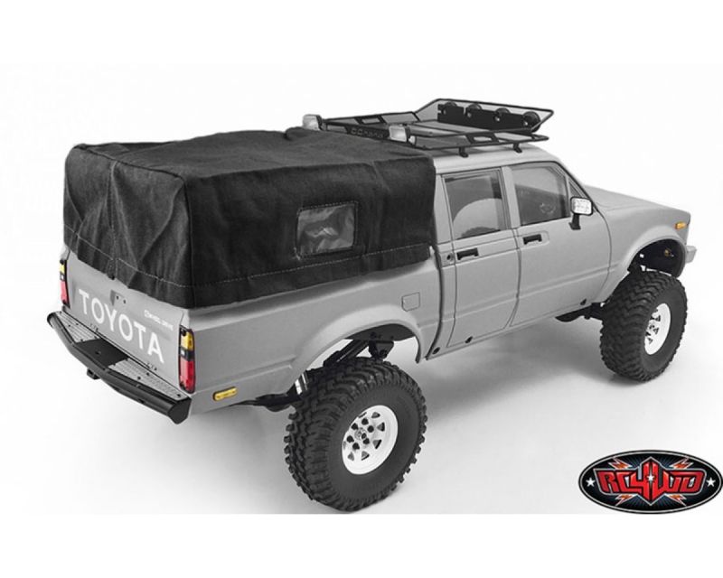 RC4WD Bed Soft Top Cage for RC4WD Mojave II Four Door Black