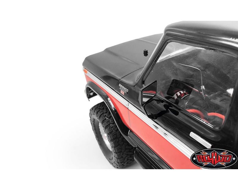 RC4WD Mirror Decals for Traxxas TRX-4 79 Bronco Ranger XLT