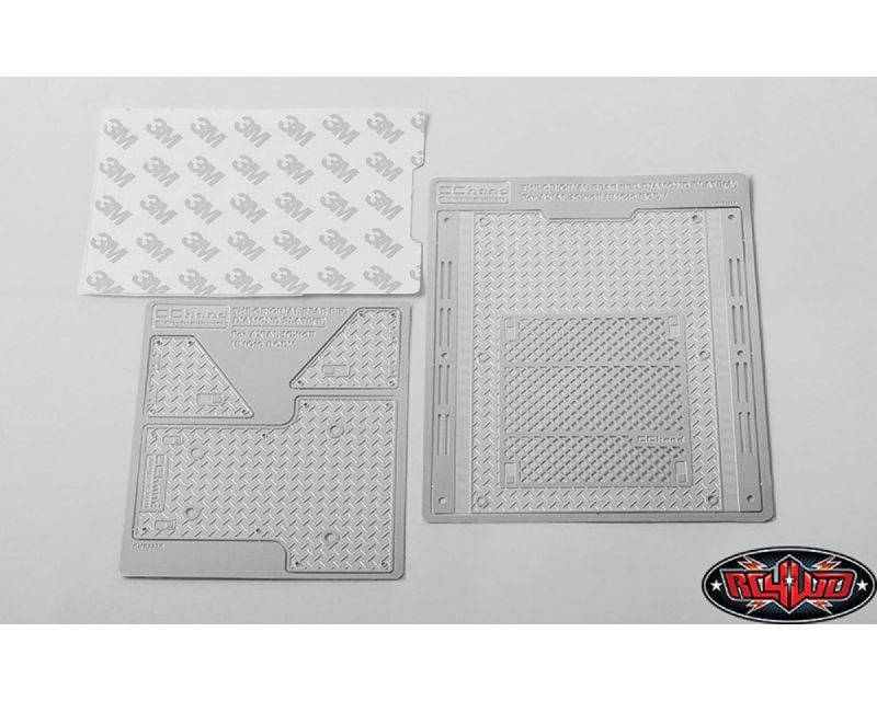 RC4WD Diamond Plate Rear Bed for Axial 1/10 SCX10 II UMG10 4WD Rock Crawler RC4VVVC0826