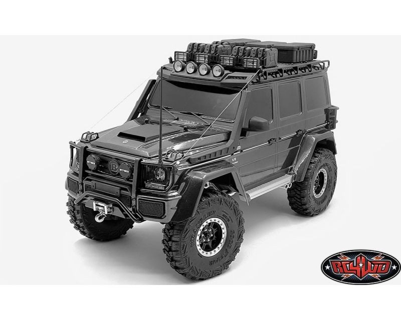 RC4WD Command Roof Rack Diamond Plate for Traxxas TRX-4