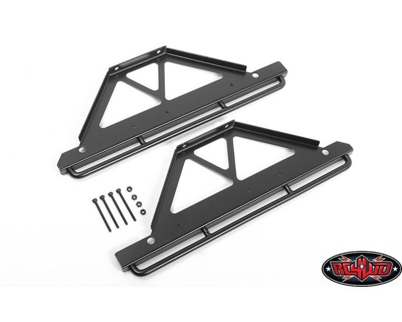 RC4WD Rough Stuff Side Sliders Body Mount for JS Scale 1/10 Range Rover Classic Body