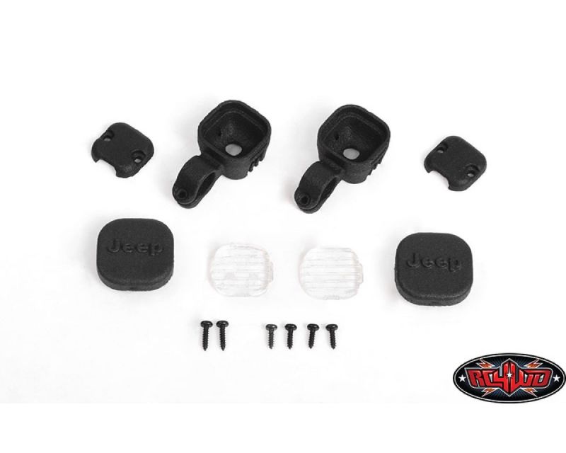 RC4WD Offroad Light Set for Axial 1/10 SCX 10 III Jeep JLU Wrangler