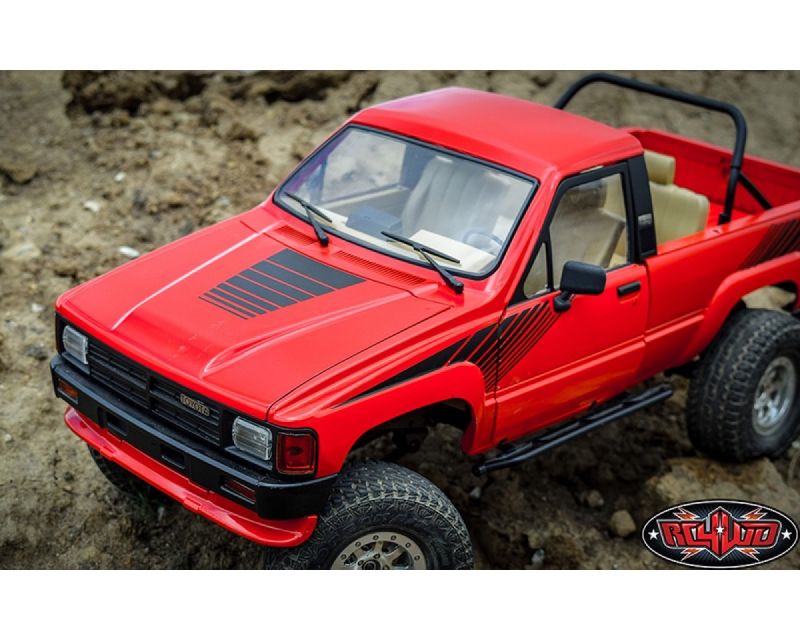 RC4WD Classic Stripes for 1985 4Runner Sheet Black