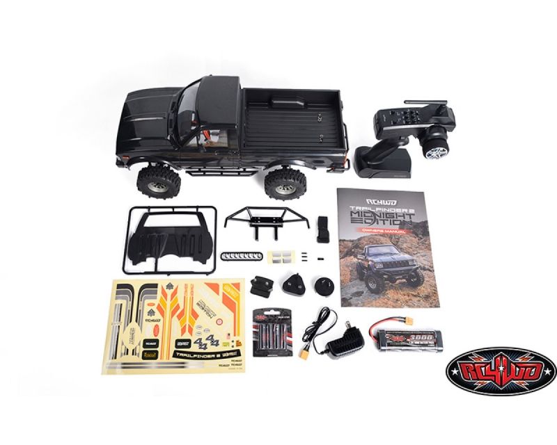 RC4WD Midnight Edition Trail Finder 2 RTR Mojave II Body S