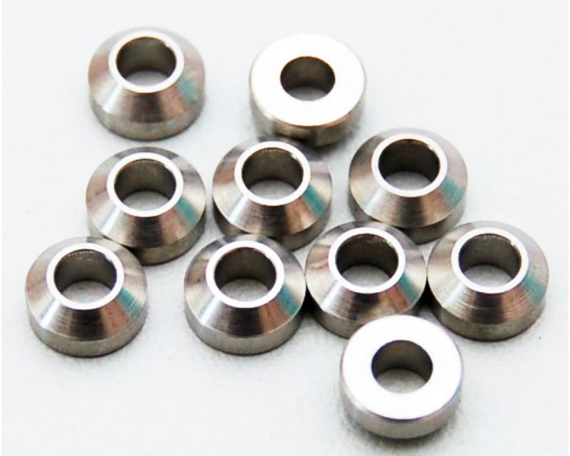 RC4WD Heavy Duty Steel Silver 3mm Con Washers RC4ZS0385