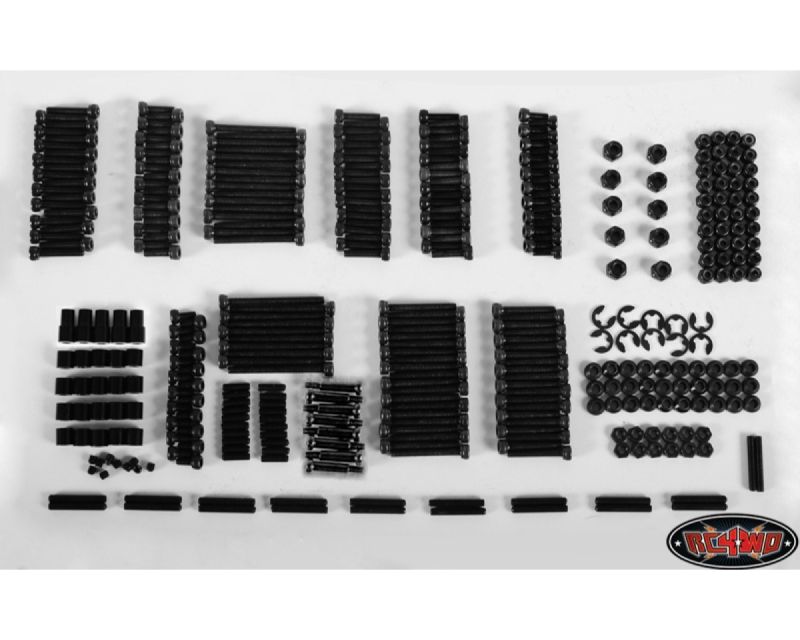 RC4WD Scaler und Crawler Screws und Support Bag Black RC4ZS0838