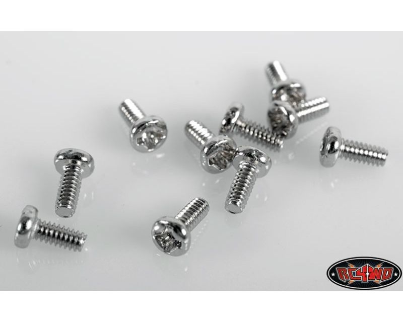 RC4WD Phillips Head Machine Screws M1.6 X 4mm RC4ZS1015