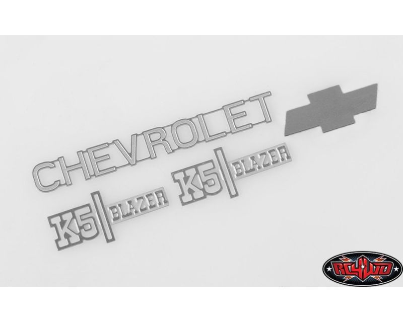 RC4WD Chevrolet Blazer Metal Emblem Set RC4ZS1560