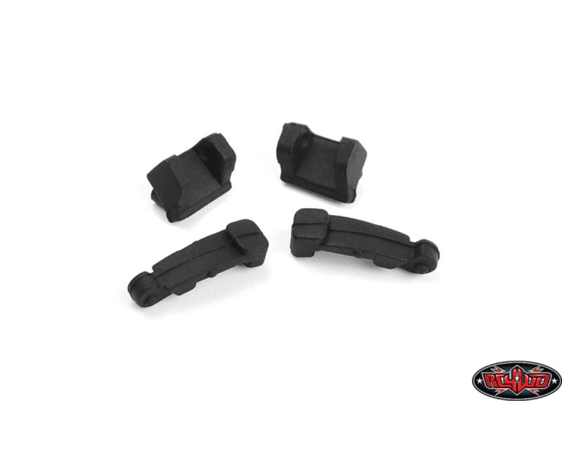 RC4WD Rubber Hood Latch for 1/10th Black Rock RC4ZS2062