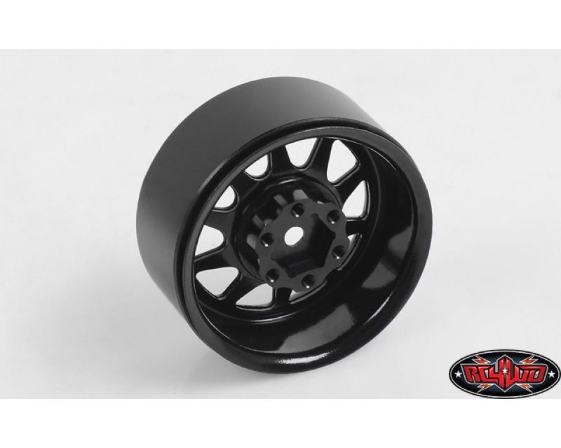 RC4WD OEM Stamped Steel 1.9 Beadlock Wheels Black