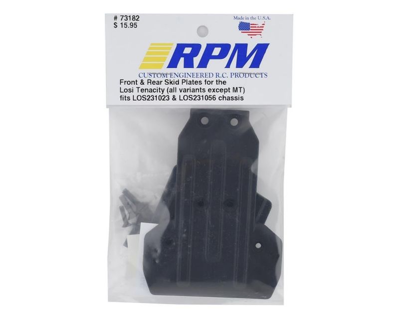 RPM Skid Platte vorne und hinten schwarz