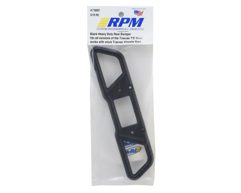RPM Bumper hinten schwarz Heavy Duty E-Maxx