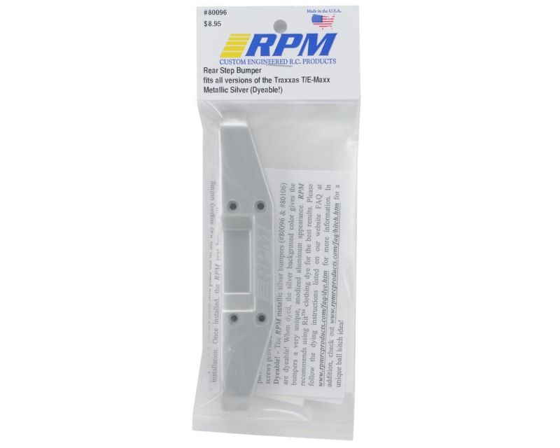 RPM Rammschutz E-Maxx hinten silber