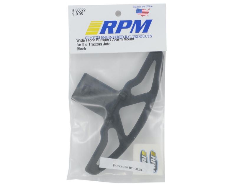 RPM Jato Front Bumper breit schwarz