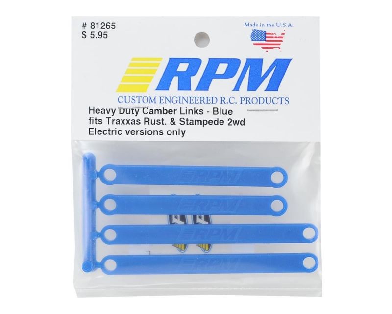 RPM Sturzstangen Heavy Duty blau für Rustler/Stampede