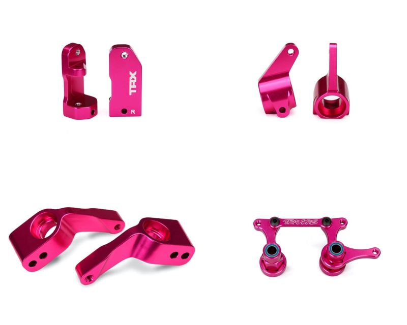 Traxxas Alu Upgrade Set Rustler 2WD pink RUSTLER-2WD-ALU-SET-PINK