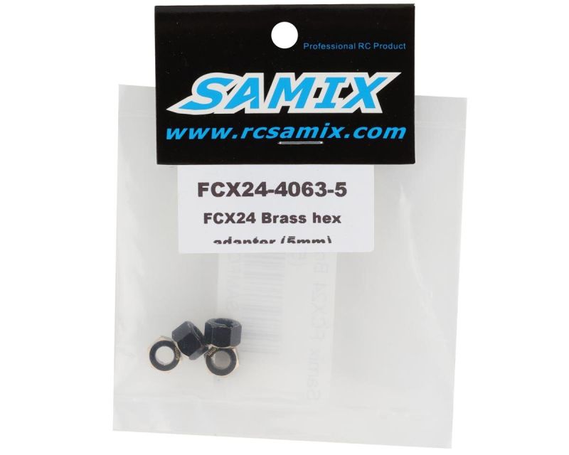Samix Messing Radmitnehmer 5mm für FCX24