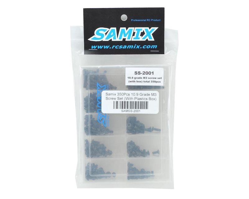 Samix M3 Schrauben 10.9 Set mit Plastikbox SAMSS-2001