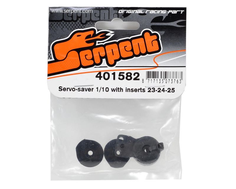 Serpent Servo-saver 1/10 mit Einsätzen 23-24-25