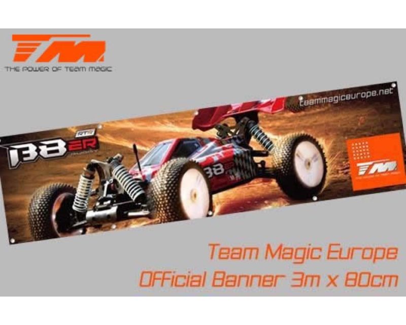 Team Magic Banner Team Magic B8ER 300 x 80cm TM-B-1