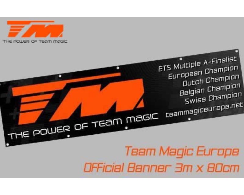 Team Magic Banner Team Magic TM Logo 300 x 80cm TM-B-6