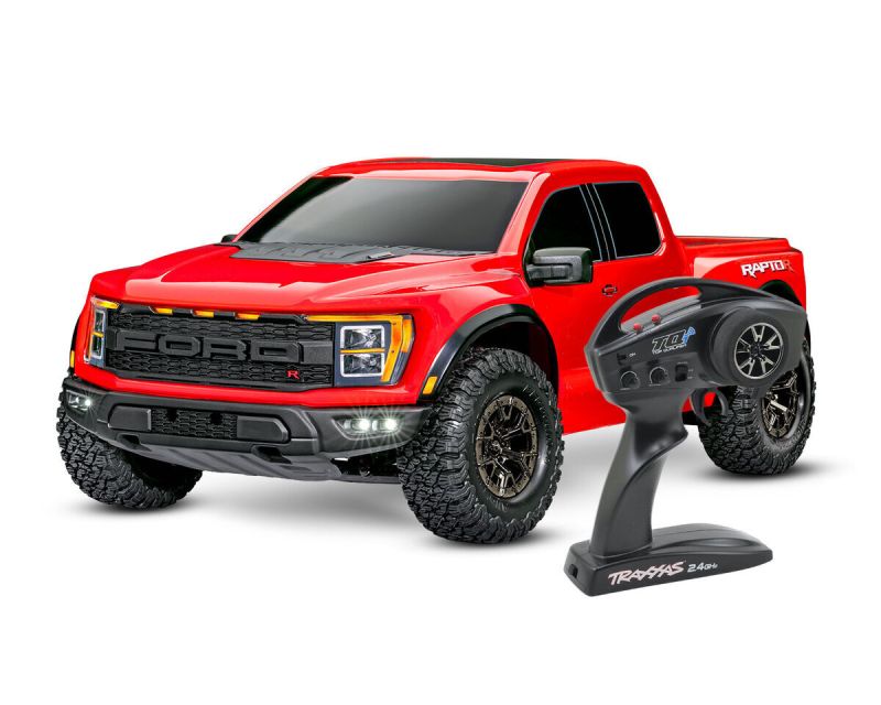Traxxas Ford F-150 Raptor-R 4x4 VXL rot Silber Plus Combo