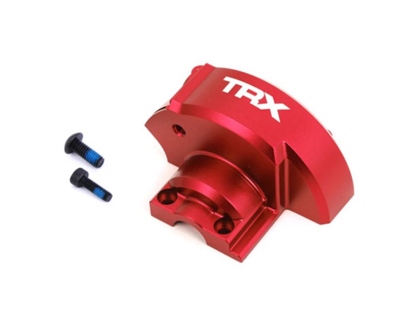 Traxxas Getriebe Abdeckung Alu rot TRX10287-RED