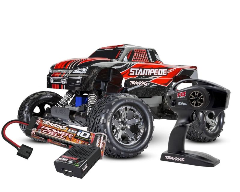 Traxxas Stampede RTR rot Bronze Combo