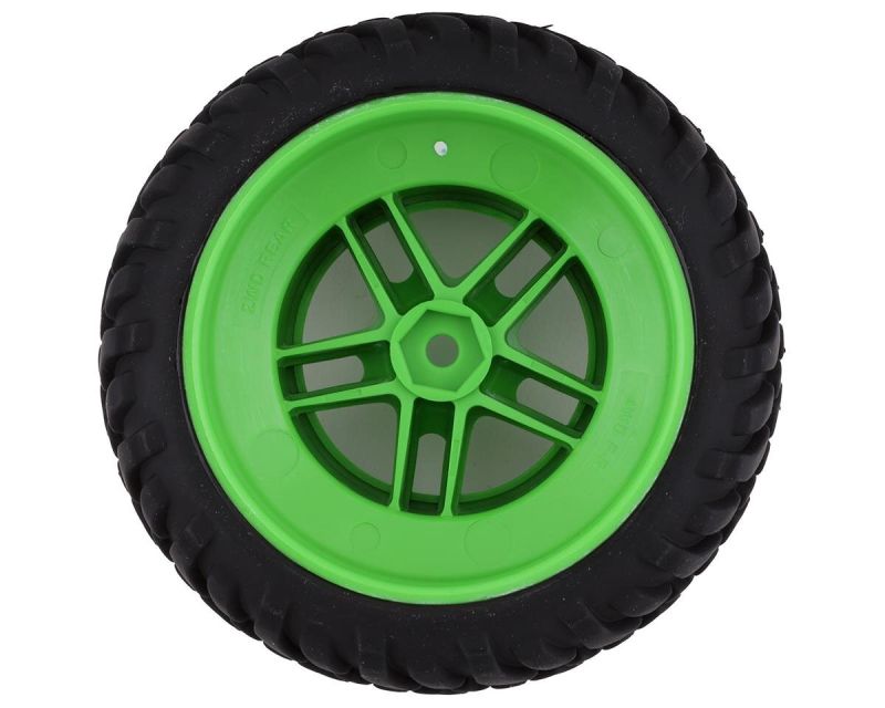 Traxxas SCT Split Spoke Reifen auf grüner Felge