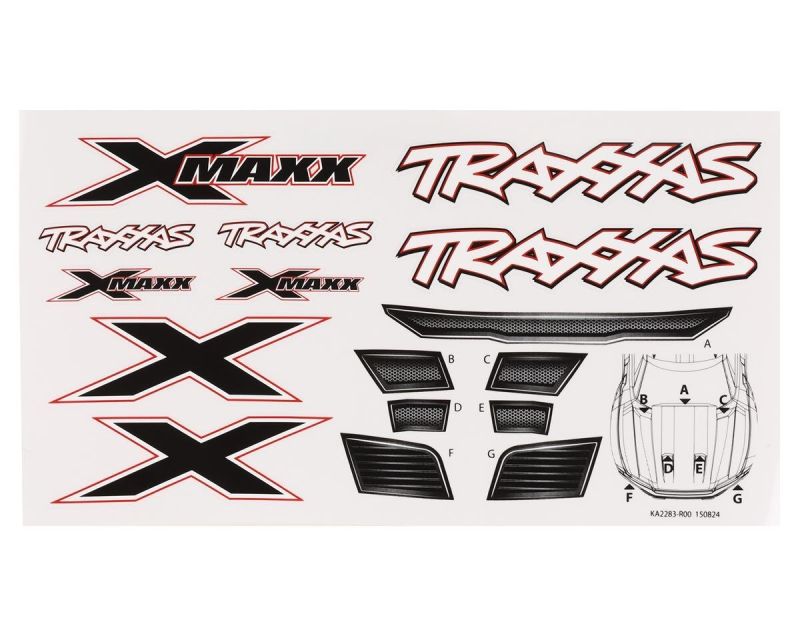Traxxas Karosserie X-MAXX 8S Rock n Roll komplett