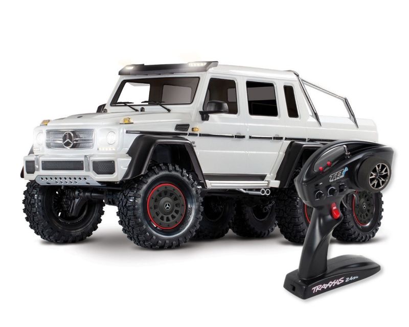 Traxxas Mercedes G63 6x6 TRX-6 weiß Diamant Combo