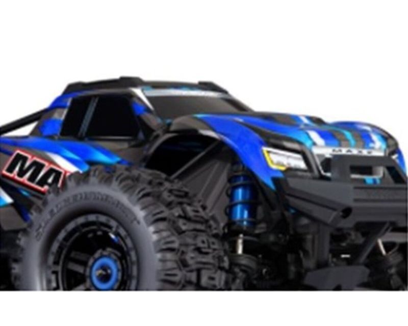 Traxxas Wide Maxx 1/10 Monster Truck RTR blau Diamant Plus Combo