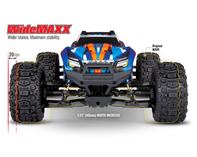 Traxxas Wide Maxx 1/10 Monster Truck RTR rot