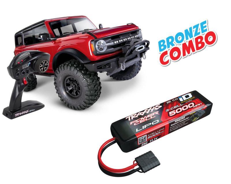Traxxas Ford Bronco 2021 TRX-4 rot Bronze Combo TRX92076-4-RED-BRONZE-COMBO