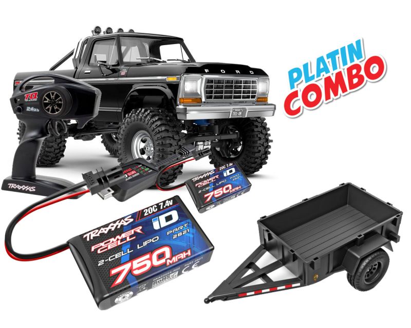 Traxxas TRX-4M Ford F150 High Trail schwarz Platin Combo TRX97044-1-BLK-PLATIN-COMBO