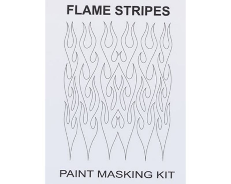 XXX Main Spray Maske Flame Stripes