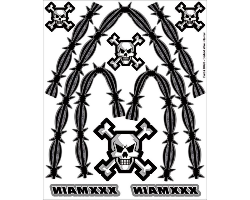XXX Main Interner Graphik Barbed Wire XR020