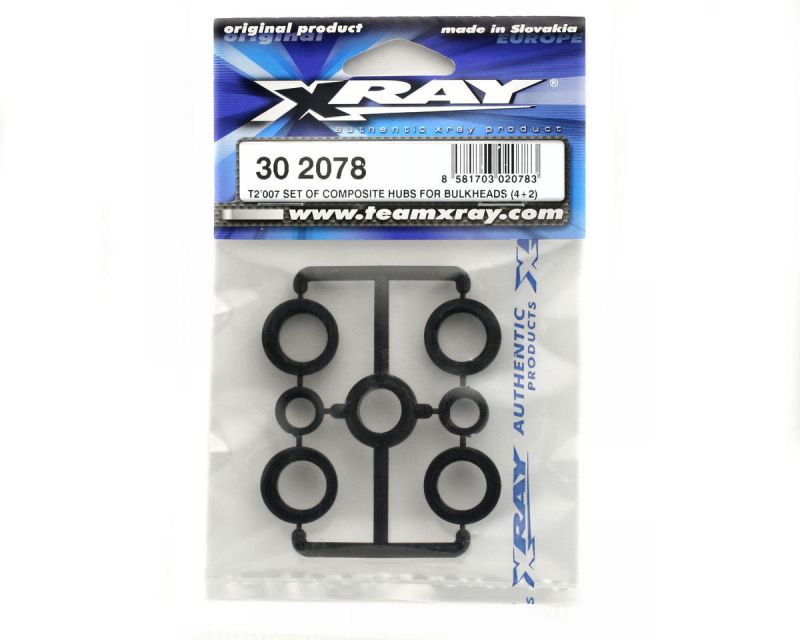 XRAY Set Of Eccentric Composite Hubs 1 For Bulkheads