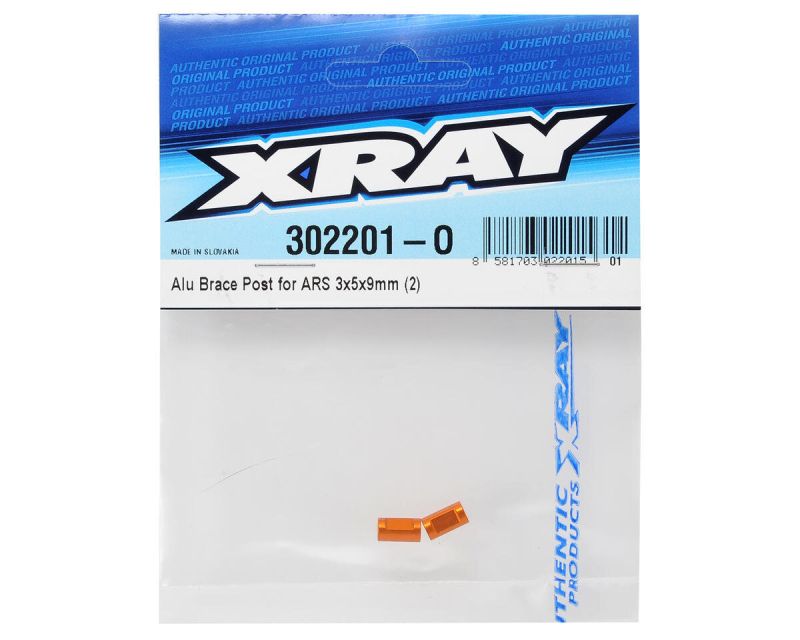 XRAY Steher ARS Alu 3x5x9mm orange