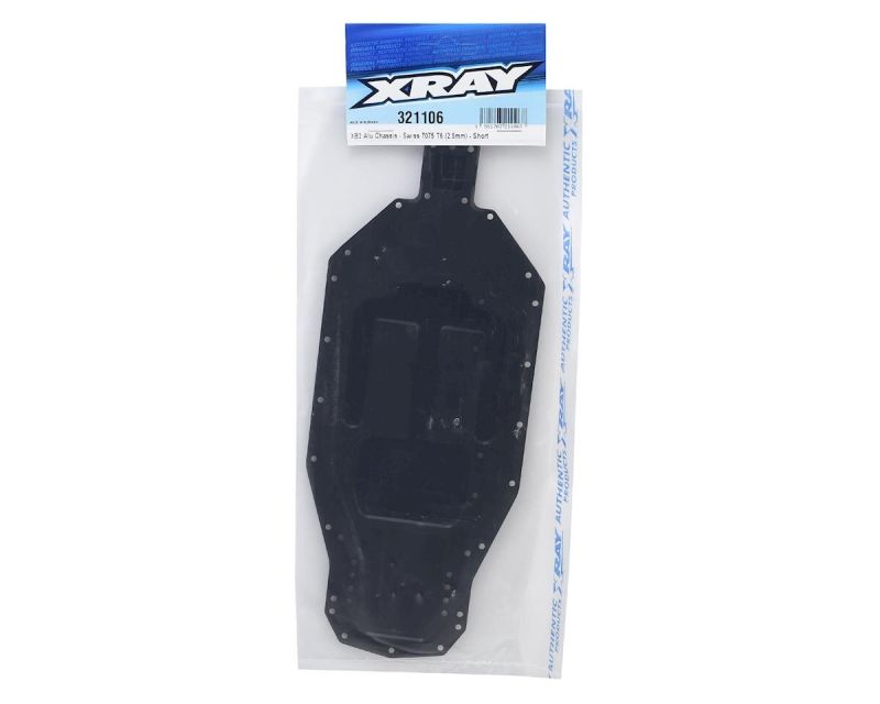 XRAY Alu Chassis für kurzen Radstand -3mm